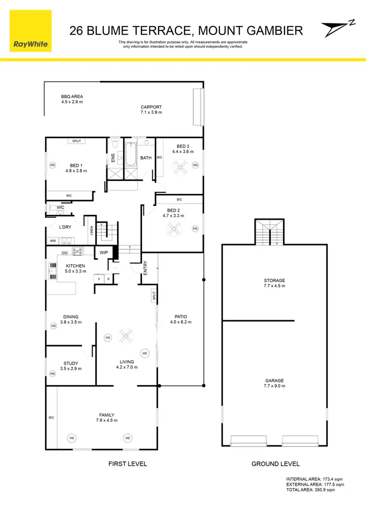 Floorplan of Homely house listing, 26 Blume Terrace, Mount Gambier SA 5290