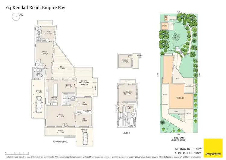 Floorplan of Homely house listing, 64 Kendall Road, Empire Bay NSW 2257