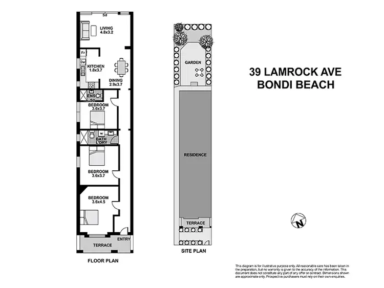 Floorplan of Homely house listing, 39 Lamrock Avenue, Bondi Beach NSW 2026