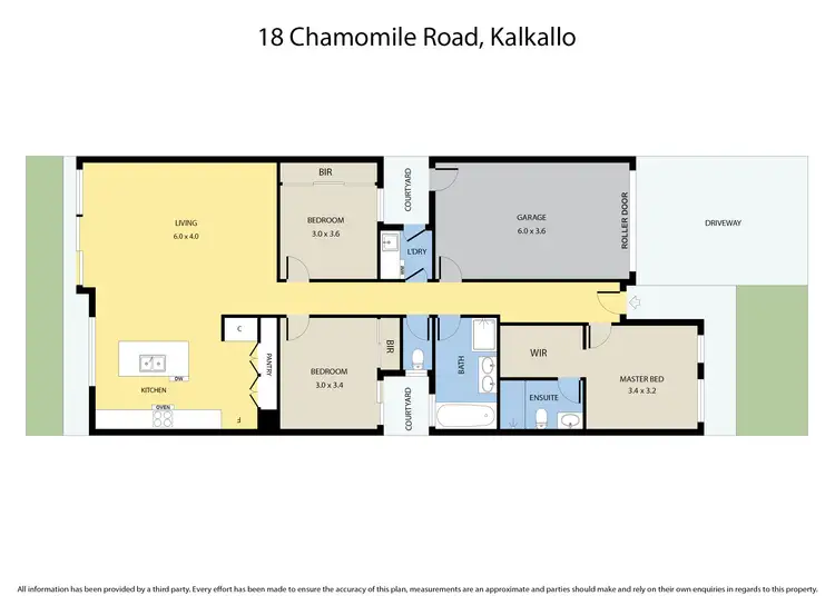 Floorplan of Homely house listing, 18 Chamomile Road, Kalkallo VIC 3064