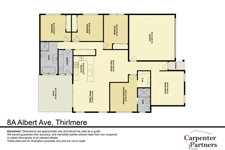 Floorplan of Homely house listing, 8 Albert Avenue, Thirlmere NSW 2572