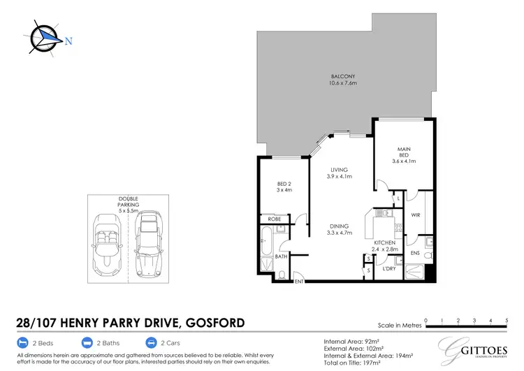 Floorplan of Homely house listing, 28/107 Henry Parry Drive, Gosford NSW 2250