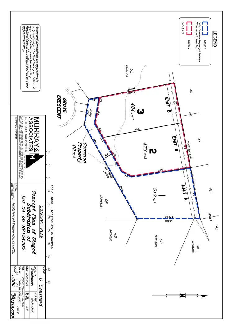 Floorplan of Homely land listing, LOT 1, 7 Grove Crescent, Beachmere QLD 4510