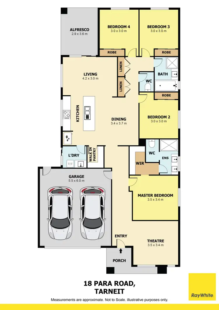 Floorplan of Homely house listing, 18 Para Road, Tarneit VIC 3029