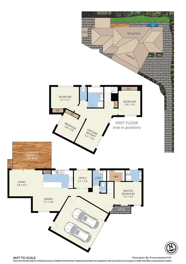 Floorplan of Homely house listing, 58A Eley Road, Burwood VIC 3125