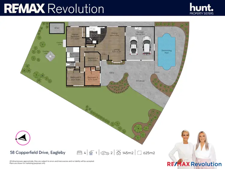 Floorplan of Homely house listing, 58 Copperfield Drive, Eagleby QLD 4207