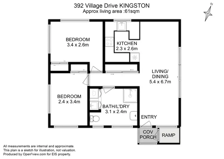 Floorplan of Homely house listing, 392 Village Drive, Kingston TAS 7050