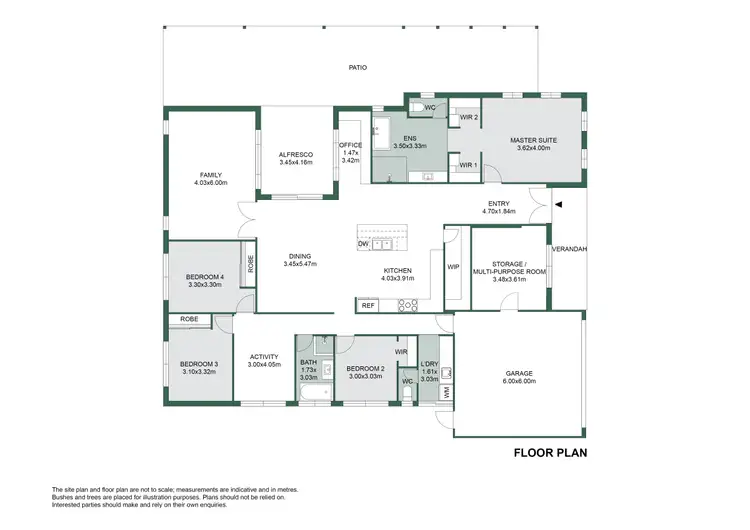Floorplan of Homely house listing, 49 Aldersyde Meander, Baldivis WA 6171