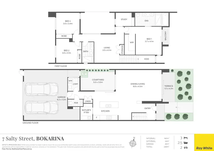Floorplan of Homely house listing, 7 Salty Street, Bokarina QLD 4575
