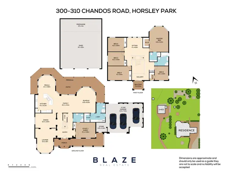 Floorplan of Homely house listing, 300-310 Chandos Road, Horsley Park NSW 2175