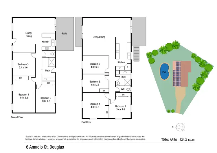 Floorplan of Homely house listing, SHARE HOUSE/6 Amadio Court, Douglas QLD 4814