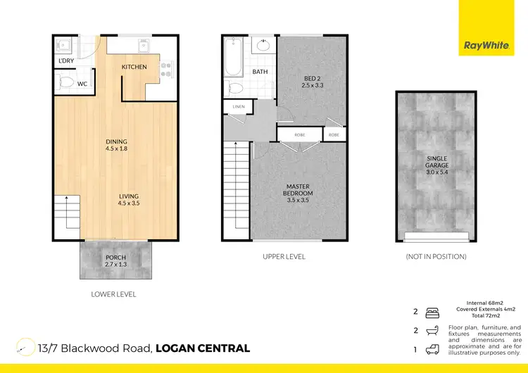 Floorplan of Homely house listing, 7/13 Blackwood Road, Logan Central QLD 4114