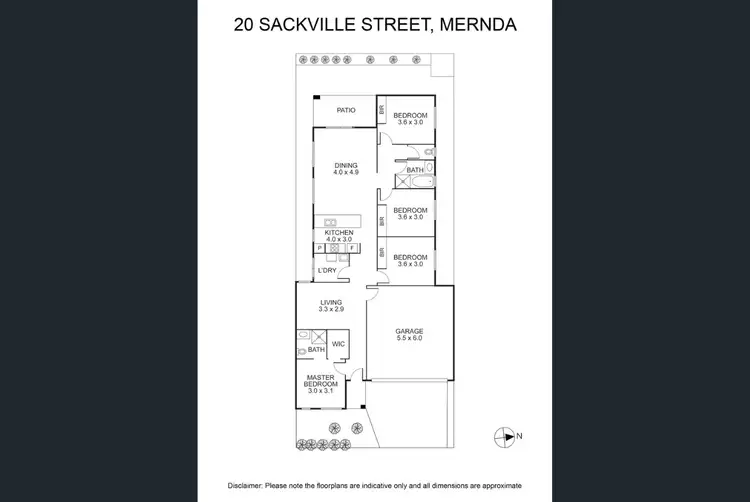 Floorplan of Homely house listing, 20 Sackville Street, Mernda VIC 3754