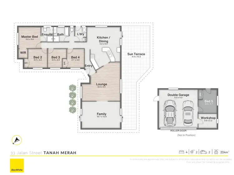 Floorplan of Homely house listing, 33 Jalan Street, Tanah Merah QLD 4128