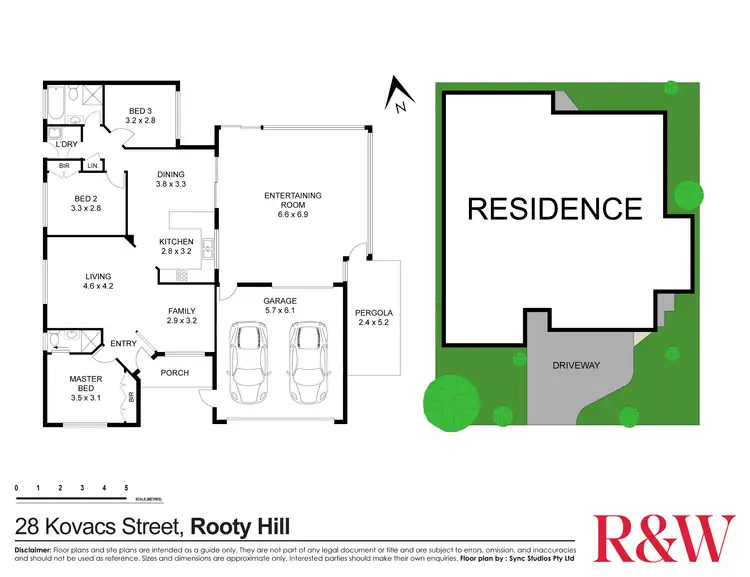 Floorplan of Homely house listing, 28 Kovacs Street, Rooty Hill NSW 2766