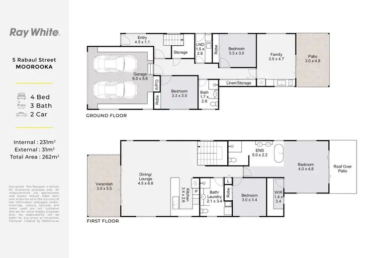 Floorplan of Homely house listing, 5 Rabaul Street, Moorooka QLD 4105