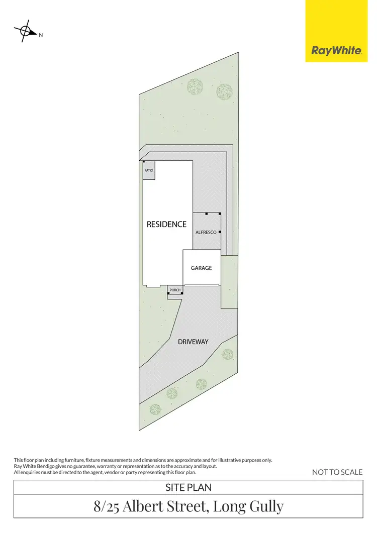 Floorplan of Homely house listing, 8/25 Albert Street, Long Gully VIC 3550