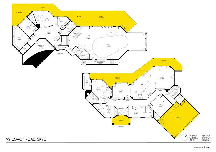 Floorplan of Homely house listing, 99 Coach Road, Skye SA 5072