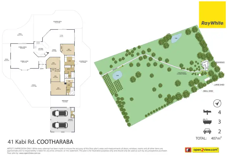 Floorplan of Homely house listing, 41 Kabi Road, Cootharaba QLD 4565