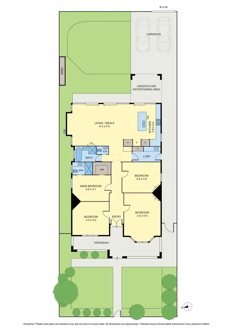 Floorplan of Homely house listing, 3 Beckwith Street, Coburg VIC 3058