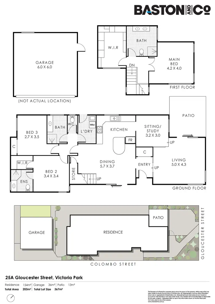 Floorplan of Homely house listing, 25A Gloucester Street, Victoria Park WA 6100