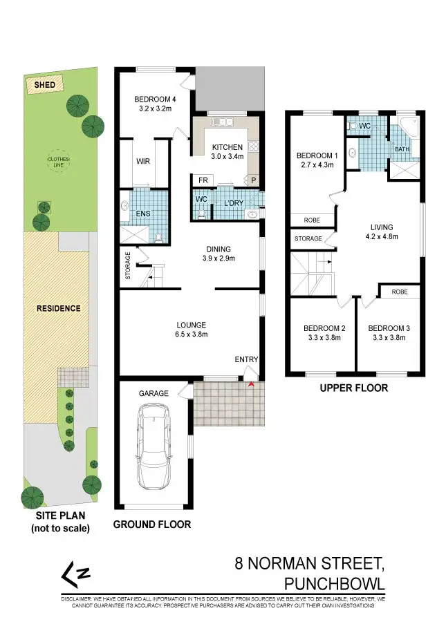 Floorplan of Homely house listing, 8b NORMAN STREET, Punchbowl NSW 2196