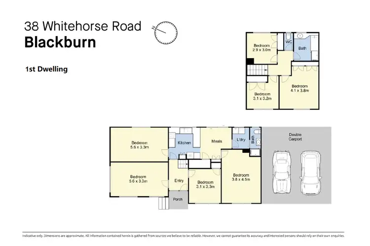 Floorplan of Homely house listing, 38 Whitehorse Road, Blackburn VIC 3130