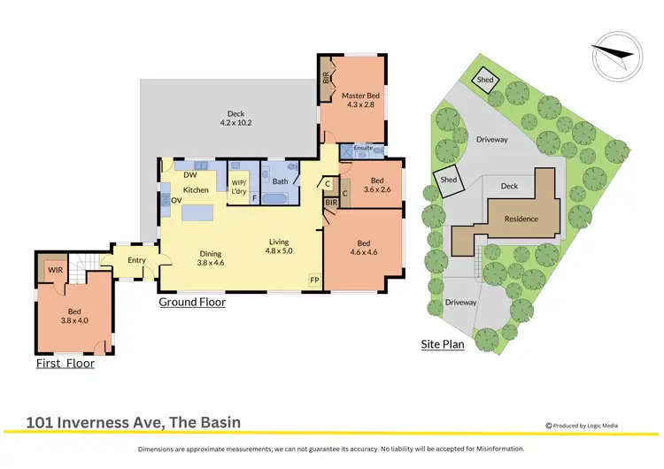 Floorplan of Homely house listing, 101 Inverness Avenue, The Basin VIC 3154