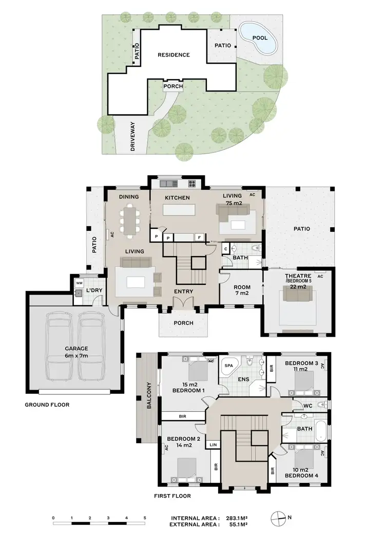 Floorplan of Homely house listing, 32 Edgewater Terrace, Idalia QLD 4811
