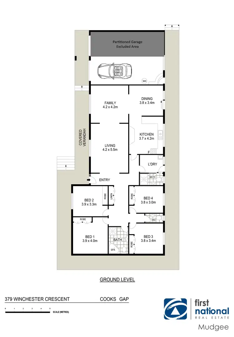Floorplan of Homely house listing, 379 Winchester Crescent, Mudgee NSW 2850