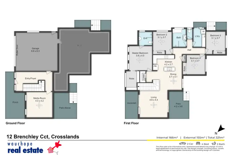 Floorplan of Homely house listing, 12 Brenchley Circuit, Wauchope NSW 2446