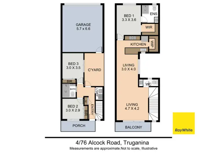 Floorplan of Homely house listing, 4/76 Alcock Road, Truganina VIC 3029