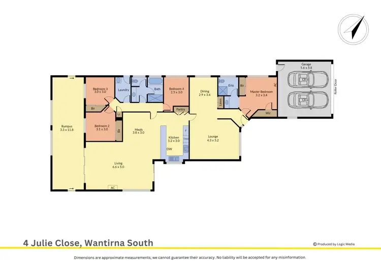 Floorplan of Homely house listing, 4 Julie Close, Wantirna South VIC 3152