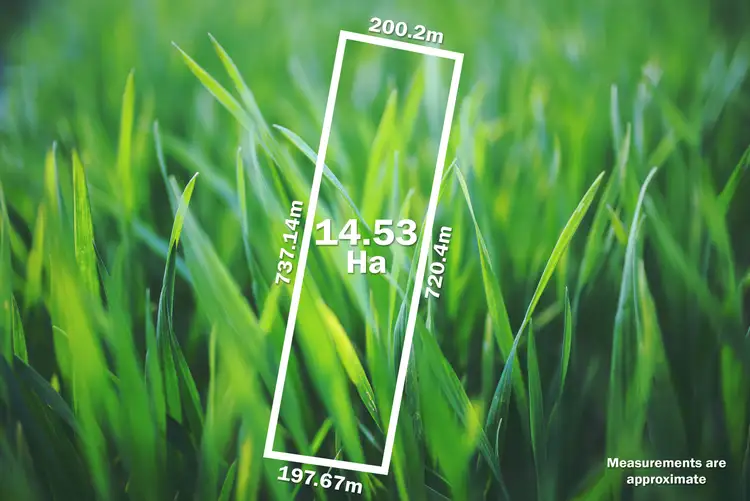 Floorplan of Homely land listing, LOT CA, 53 Scotts Lane, Scotsburn VIC 3352