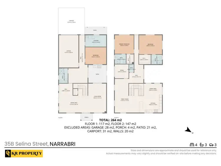 Floorplan of Homely house listing, 35B Selina Street, Narrabri NSW 2390