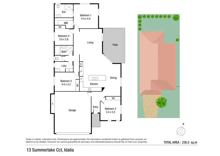 Floorplan of Homely house listing, 13 Summerlake Circuit, Idalia QLD 4811