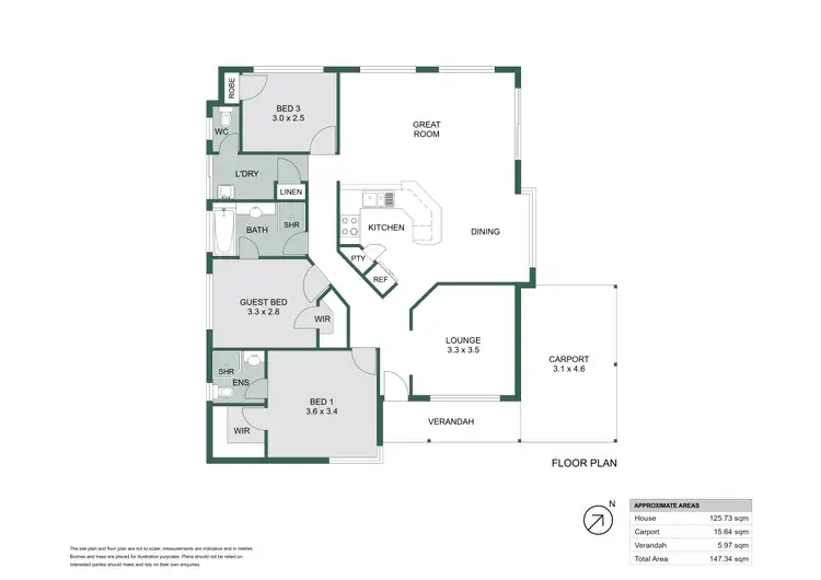 Floorplan of Homely house listing, 2/23 Xavier Street, Carey Park WA 6230