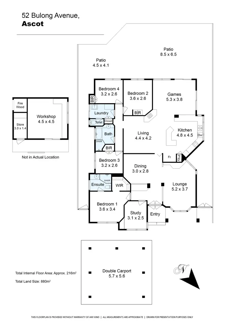 Floorplan of Homely house listing, 52 Bulong Avenue, Ascot WA 6104