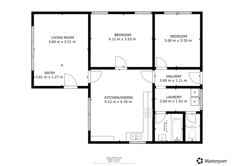 Floorplan of Homely house listing, 30 Donnington Street, Swan Hill VIC 3585