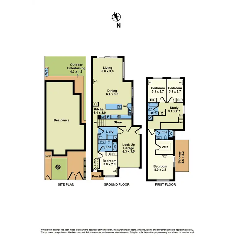 Floorplan of Homely house listing, 51B South Road, Braybrook VIC 3019