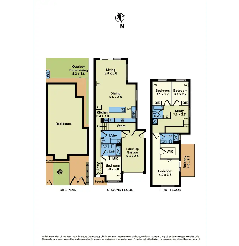 Floorplan of Homely house listing, 51B South Road, Braybrook VIC 3019