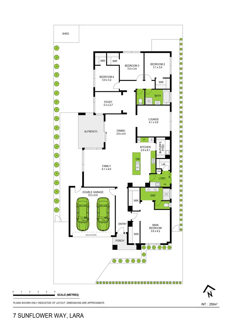 Floorplan of Homely house listing, 7 Sunflower Way, Lara VIC 3212
