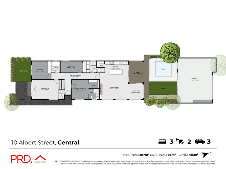 Floorplan of Homely house listing, 10 Albert Street, Wagga Wagga NSW 2650