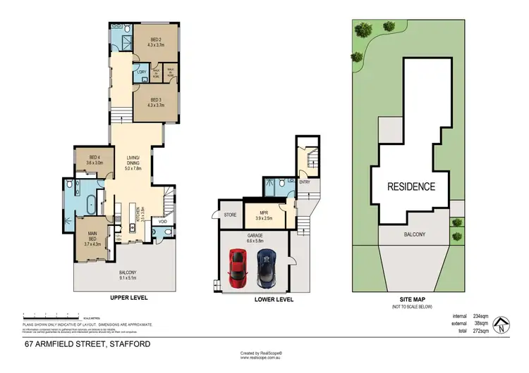 Floorplan of Homely house listing, 67 Armfield Street, Stafford QLD 4053