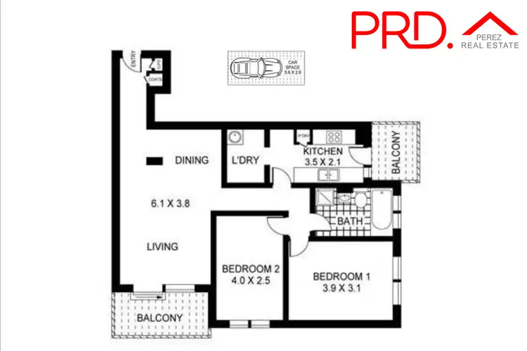 Floorplan of Homely apartment listing, 31/28 Evans Avenue, Eastlakes NSW 2018
