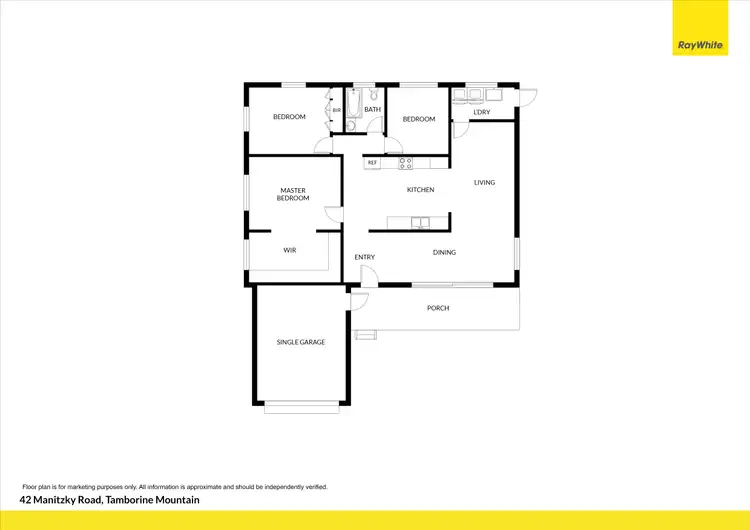 Floorplan of Homely house listing, 42 Manitzky Road, Tamborine Mountain QLD 4272