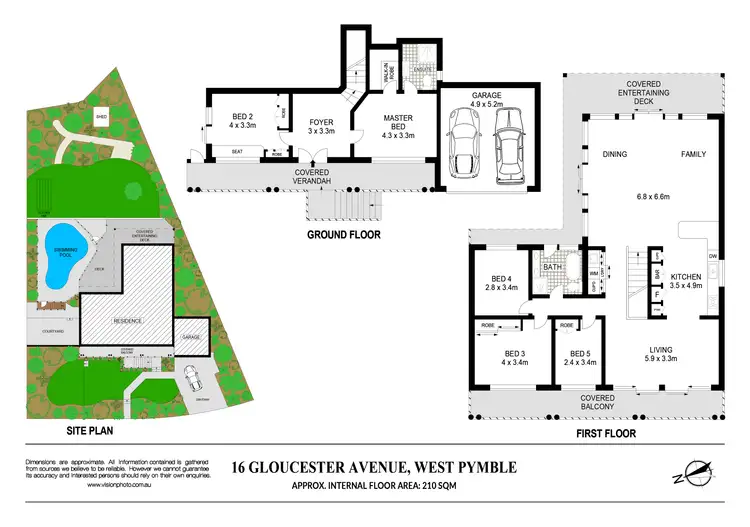 Floorplan of Homely house listing, 16 Gloucester Avenue, West Pymble NSW 2073
