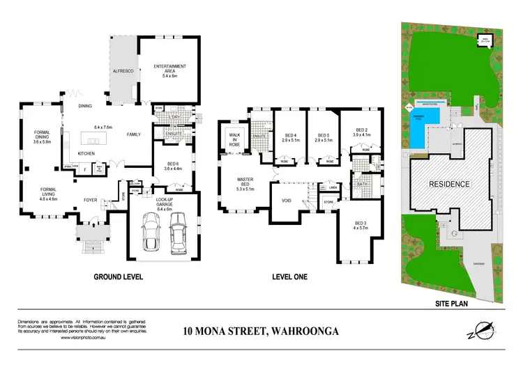Floorplan of Homely house listing, 10 Mona Street, Wahroonga NSW 2076