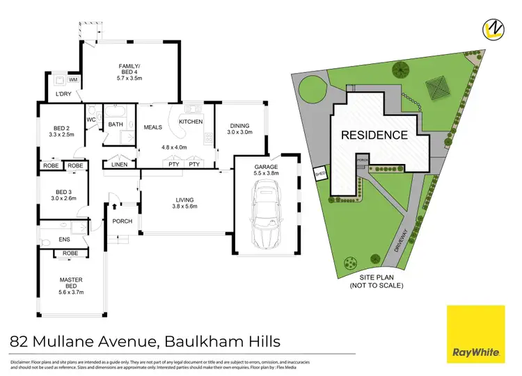 Floorplan of Homely house listing, 82 Mullane Avenue, Baulkham Hills NSW 2153