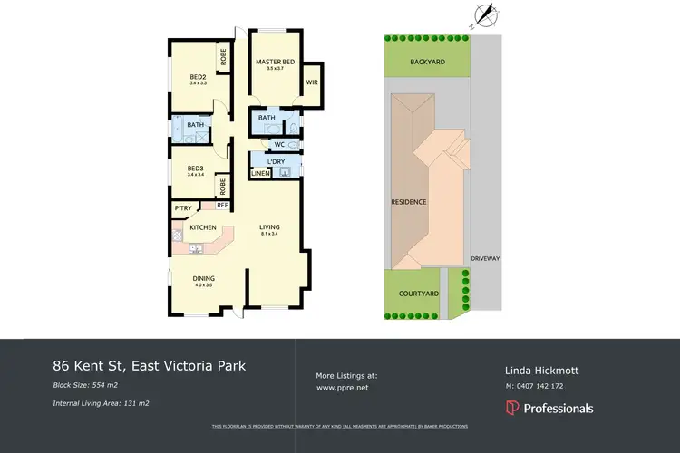 Floorplan of Homely house listing, 86 Kent Street, East Victoria Park WA 6101